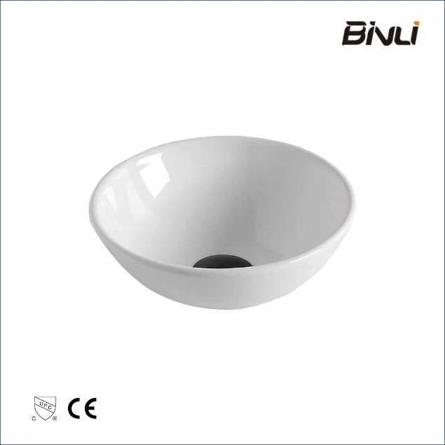 Simple Popular Ceramic Round Wash Art Basin Bathroom Sanitary Ware