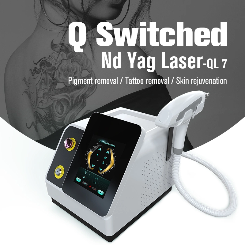 نوبواي الجلد تبييض كريم كانيتا حقيبة جميع لون جين ND إزالة تتن YAG Laser YAG