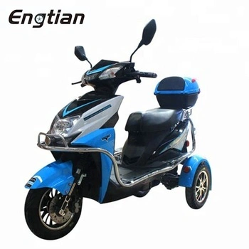 3 ruedas Scooter eléctrico triciclo para adultos