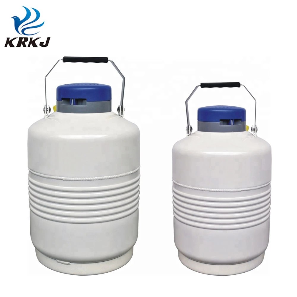 Good Quality Cheap Price Animal Liquid Nitrogen Semen Tank with Hinged Handle