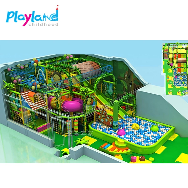 Fun City Inflatable Amusement Park Kids Playground Equipment Indoor