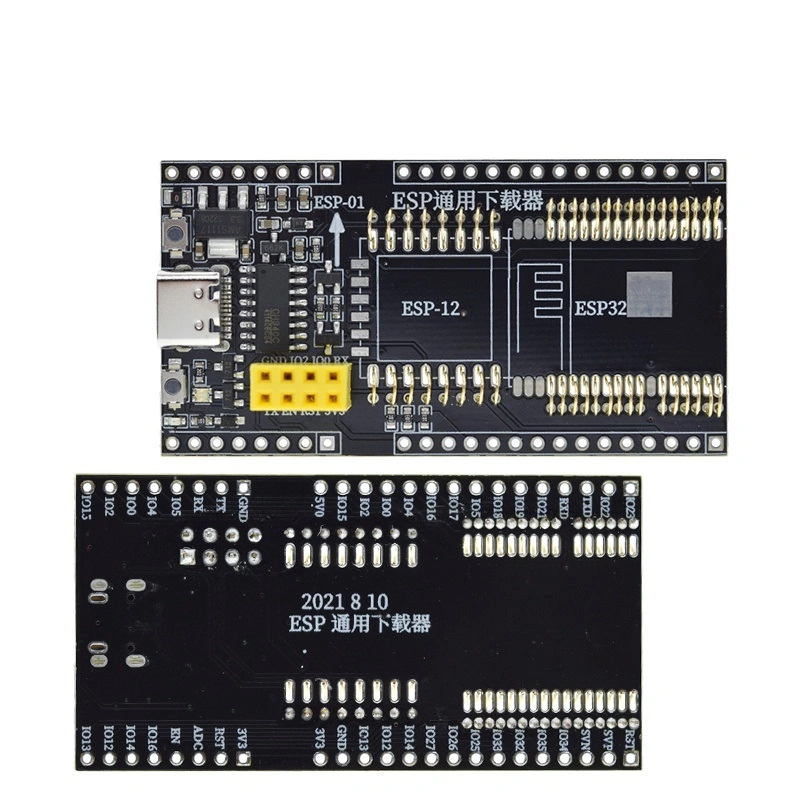 Esp8266 Esp32-Wrover placa de desarrollo de prueba de programador de zócalo Downloader para Esp-01 Esp01s Esp12 Esp32 adaptador CH340