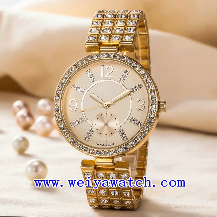 Stainless Steel Watch ODM Ladies Watch (WY-G17004C)