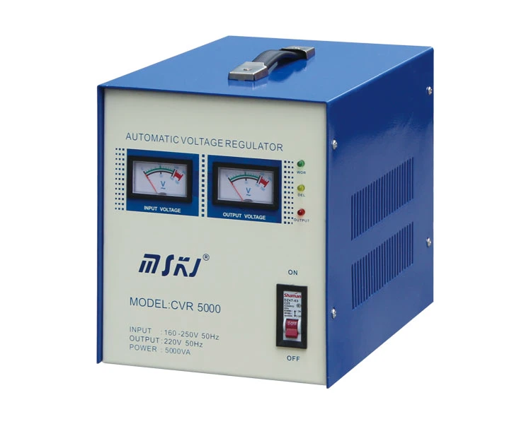 Mskj Cvr-500 Relay Type Automatic Voltage Stabilizer