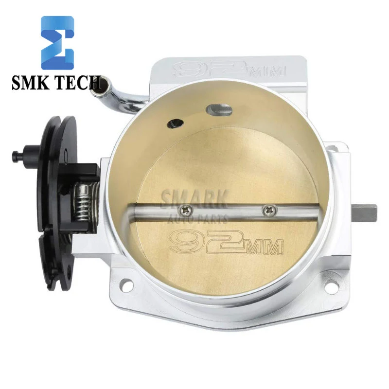 92mm Silver Ls Throttle Body with Position Sensors TPS Iac for G-M Gen III Ls1 Ls2 Ls3 Ls6 Ls7 Sx Ls 4 CNC