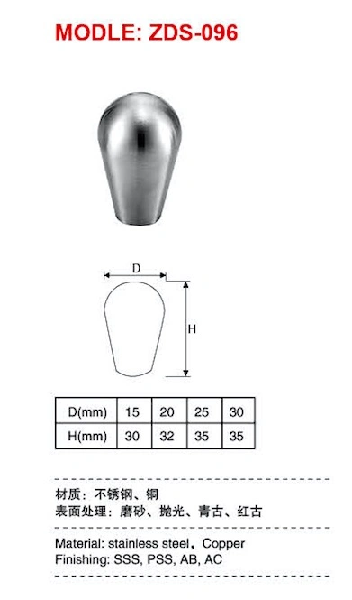 Furniture Cabinet Knob Stainless Steel Handles Kitchen Door Pull Lathe Fittings Hardware