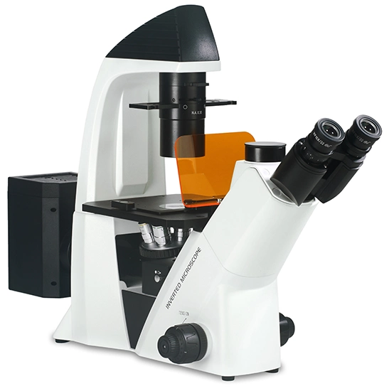 BestScope BS-2093AF(LED) Living Cells Bacteria Microbiology Long Working Distance Fluorescence Inverted Biological Microscope