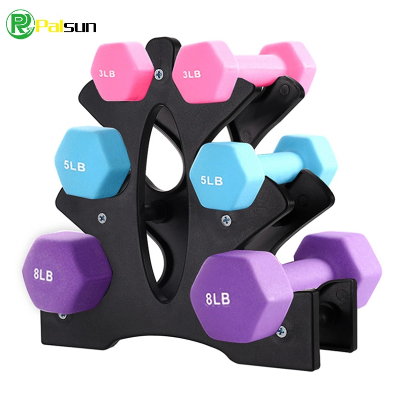 Factory Price Cardio Weight Training Storage Rack 3 Tier Small Dumbbell Stand Home Office Dumbbell Set Rack