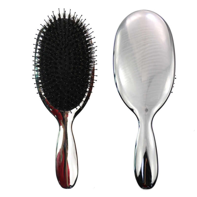 Professional Salon Hair Tools Very Good Quality Electroplated Hair Extension Brush