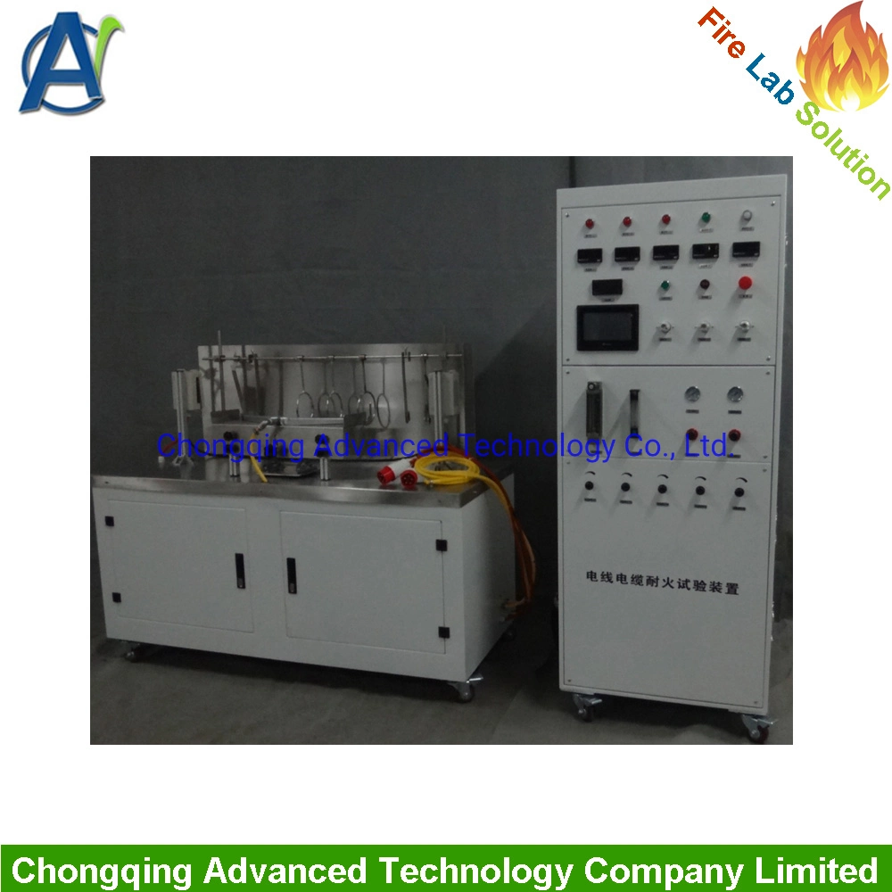 IEC 60331 Fire Resistance, mechanical Shock and Water Spray Testing Equipment for Cables and Wires