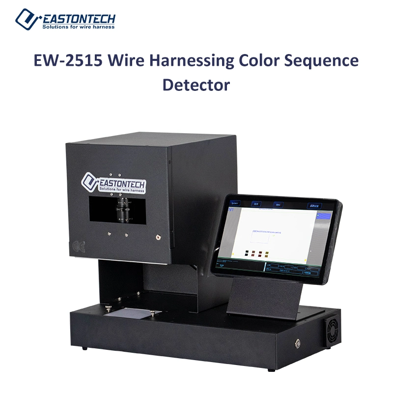 16c détecteur de séquence de ligne équipement d'inspection de faisceau de fils détection automatique pour fil de couleur, testeur de câbles à broches