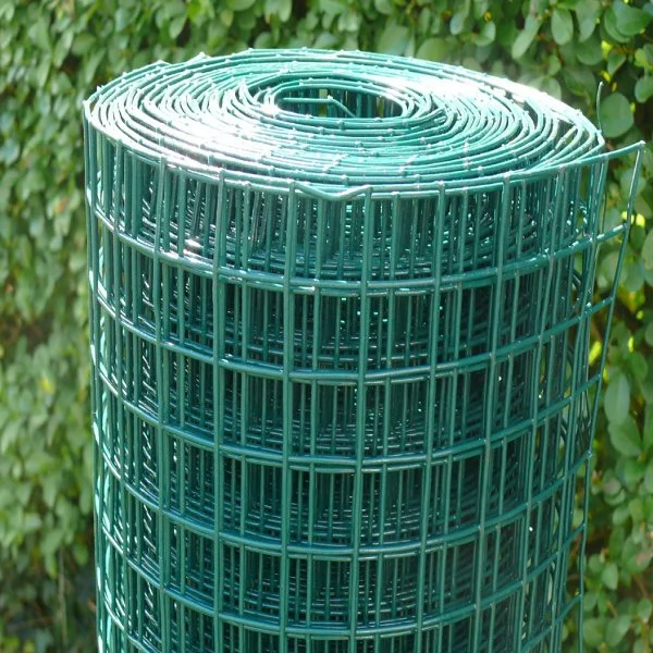 1/2" X 1/2" PVC Coated Welded Wire Mesh Roll Poultry Farm Fence Animal Cage Wire