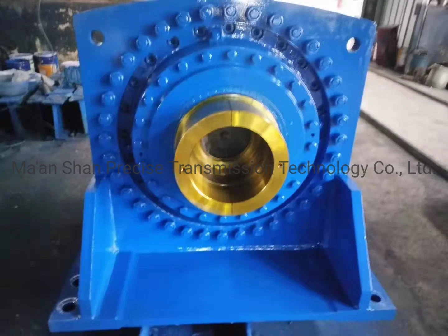 Straight Keyed Shaft on The Output End of Planetary Gearboxes, Power Transmission, Gear Reducer Used for Drilling Machine