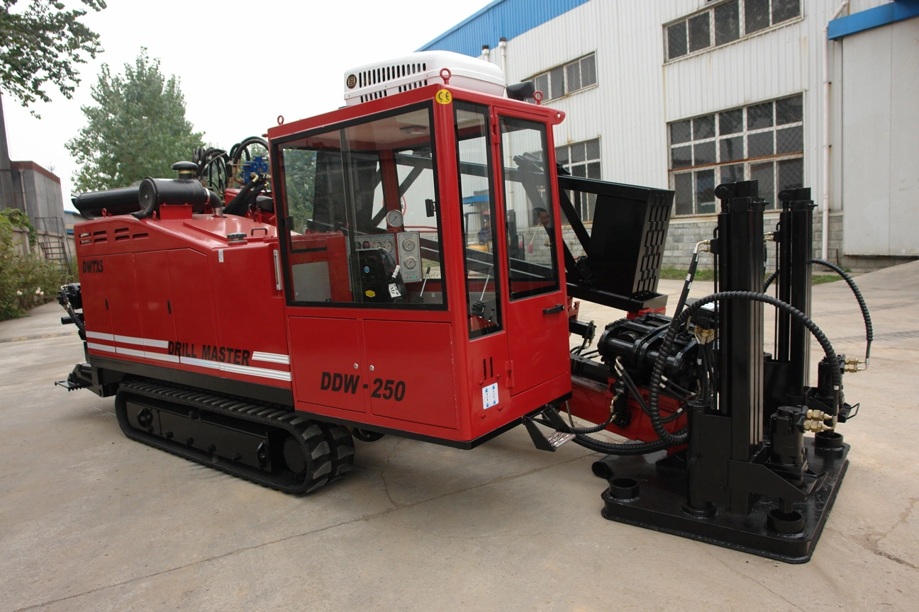 25ton Pullback Force HDD Rig Horizontal Directional Drilling Machine