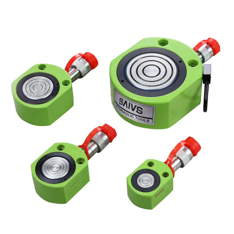 Single Acting Ultra Low Profile Top Quality Portable Mini Hydraulic Cylinder Lifting Jacks for Lifting