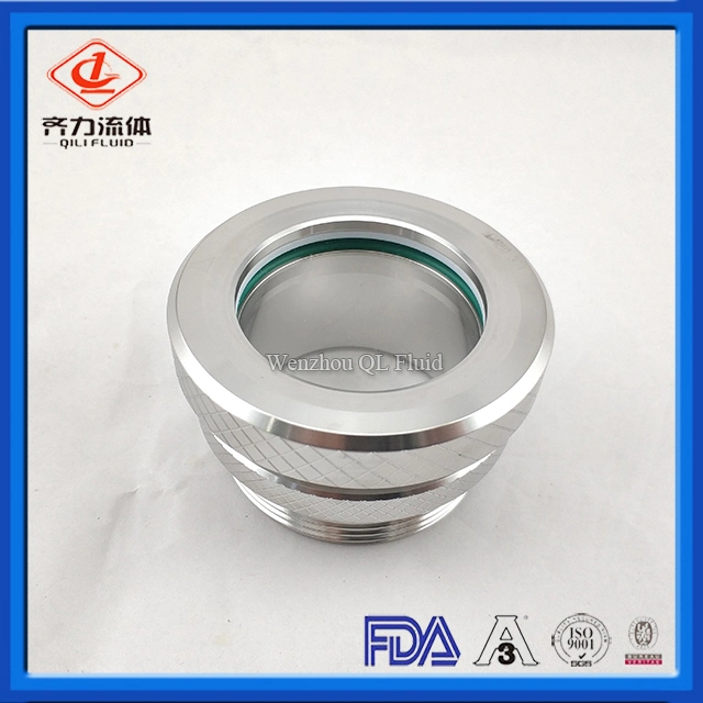 Sanitary Stainless Steel CNC Machine Custom Union Sight Glass