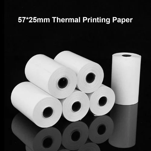 Long Image Life Thermal Paper Rolls 2.25X50&80X80 Single OEM Paper Core, Plastic Core Ultrasound Thermal Paper Standard