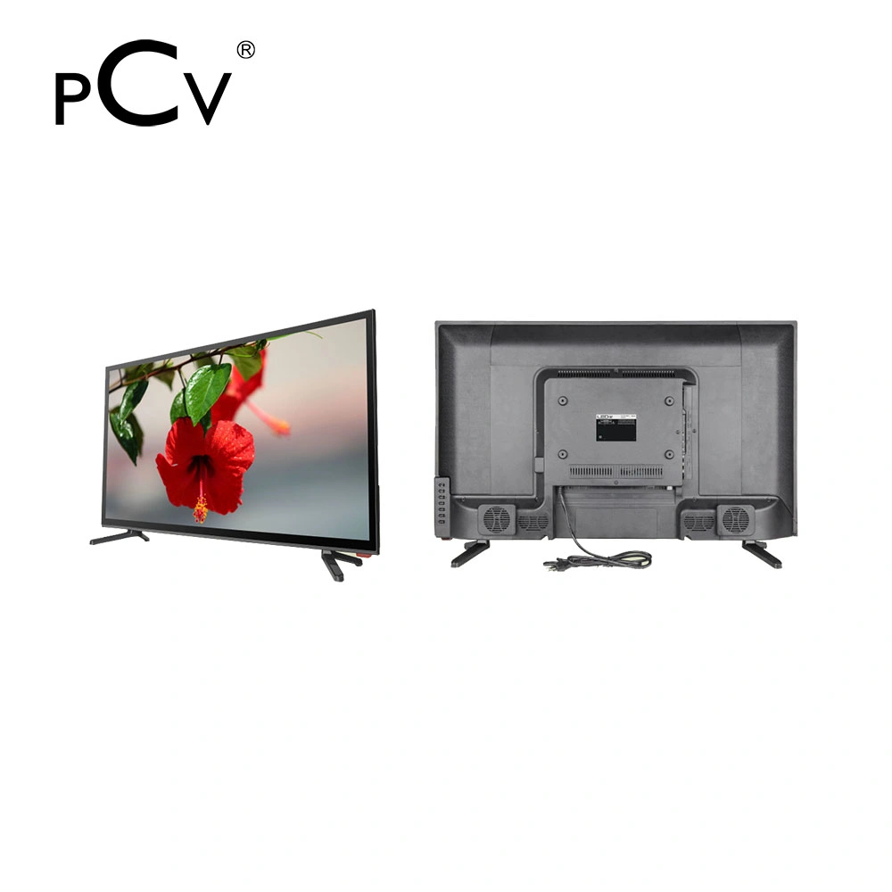 Personalizado de la fábrica de TV de pantalla plana de 22 24 32 TV LED LCD Solar Smart TV TDT Android tv