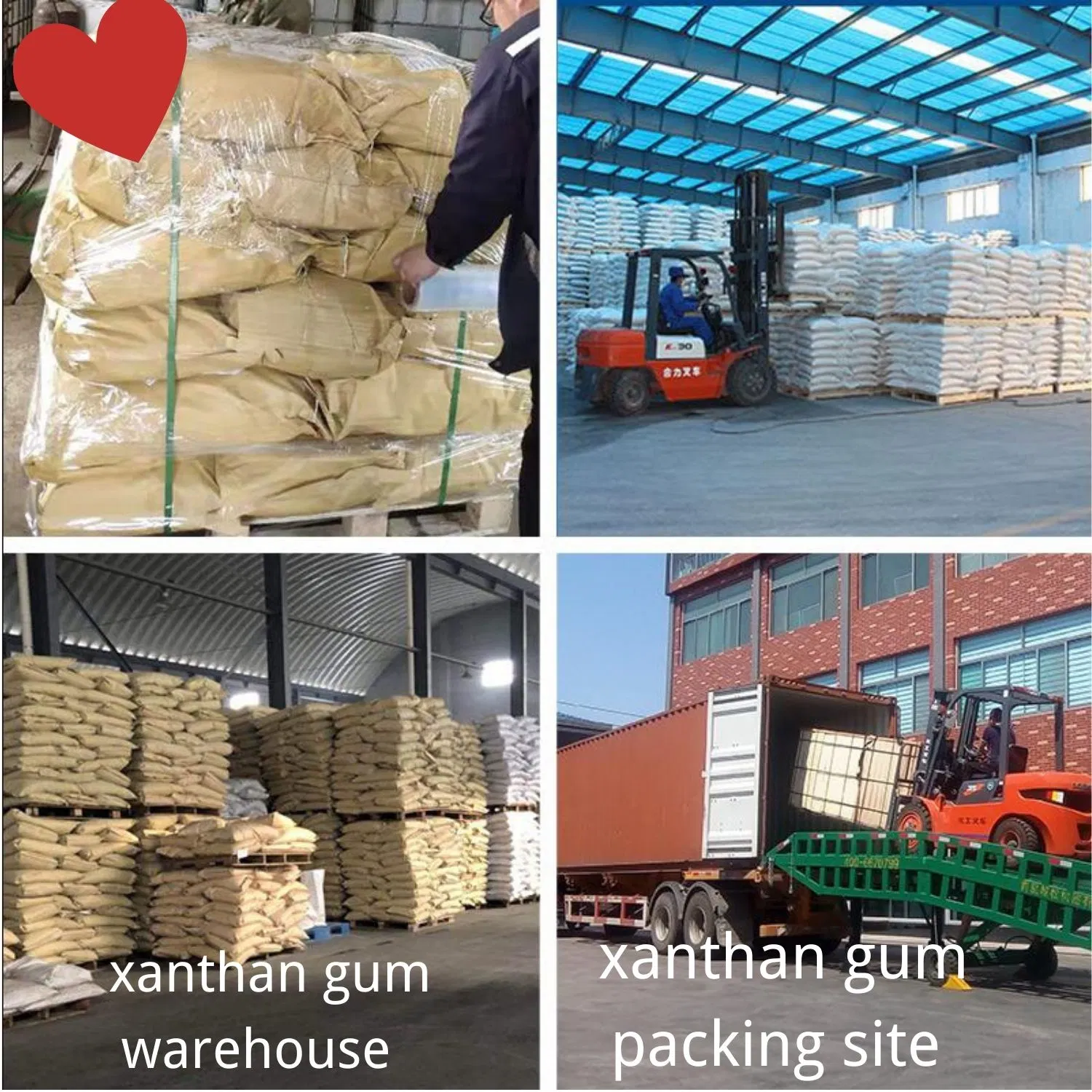 Food Additive Thickener Xanthan Gum for Thichenin Agent