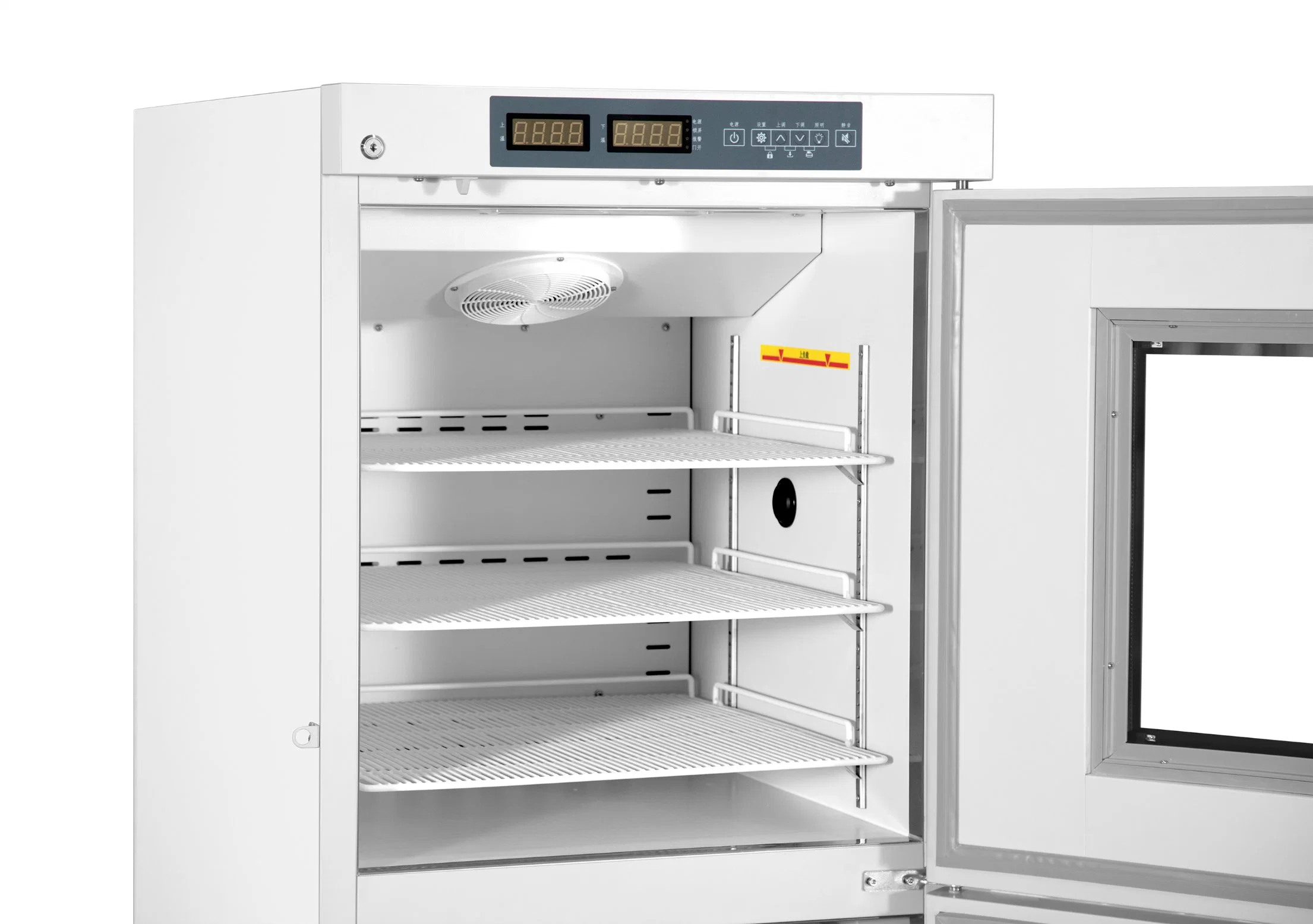 Combined Refrigerator&Freezer Laboratory Fridge Cabinet with Independent Upper and Below Chamber