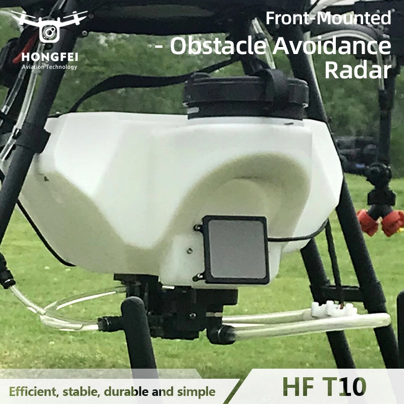 Battery-Powered Agricultural Spray Uav 10 Liters Low Consumption Sterilization Agriculture Drone