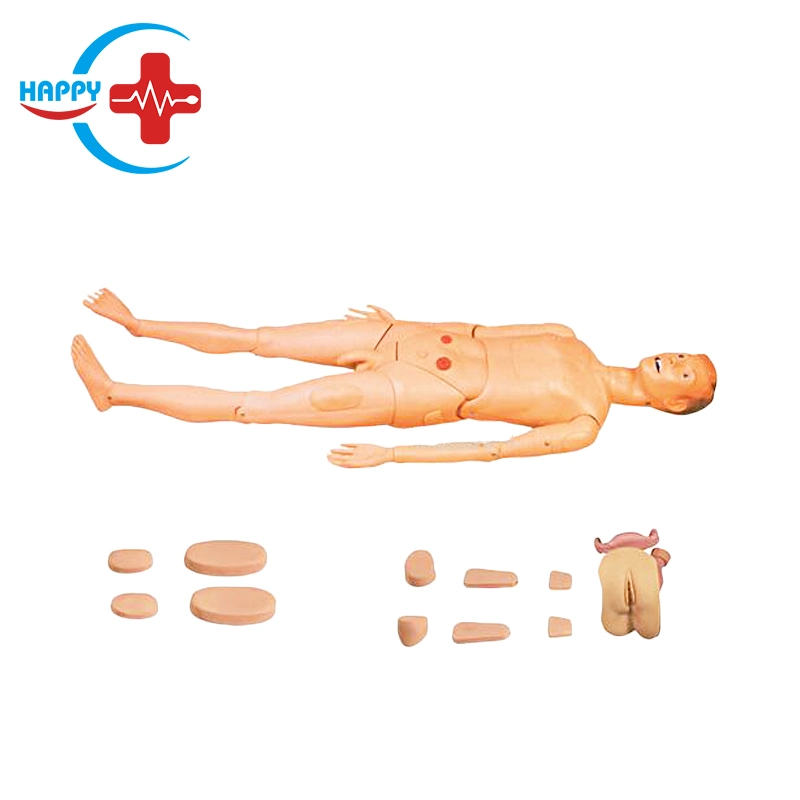 Hc-S104 High Quality Full-Featured Medical Nursing Training Manikins, Patient Care Training Dummy