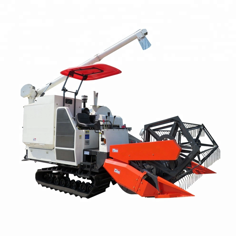 Rice Wheat Combine Harvester Harvesting Machine Similar Kubota Harvester