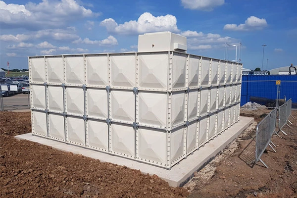 High quality/High cost performance Fiber Glass Aquaculture Agriculture Drinking Food Grade Water Tank FRP GRP Sectional Water Storage Tank