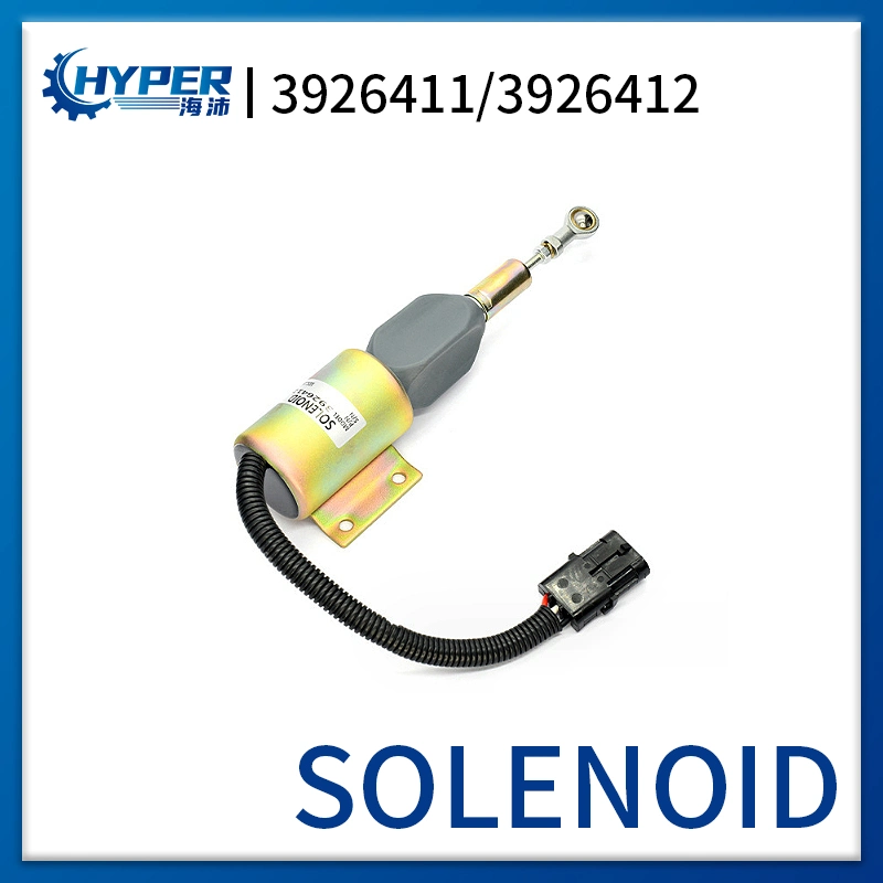 Piezas de repuesto del motor SA-4257-24 solenoide de corte de combustible 24V 3926411 3926412 Para Genset Diesel