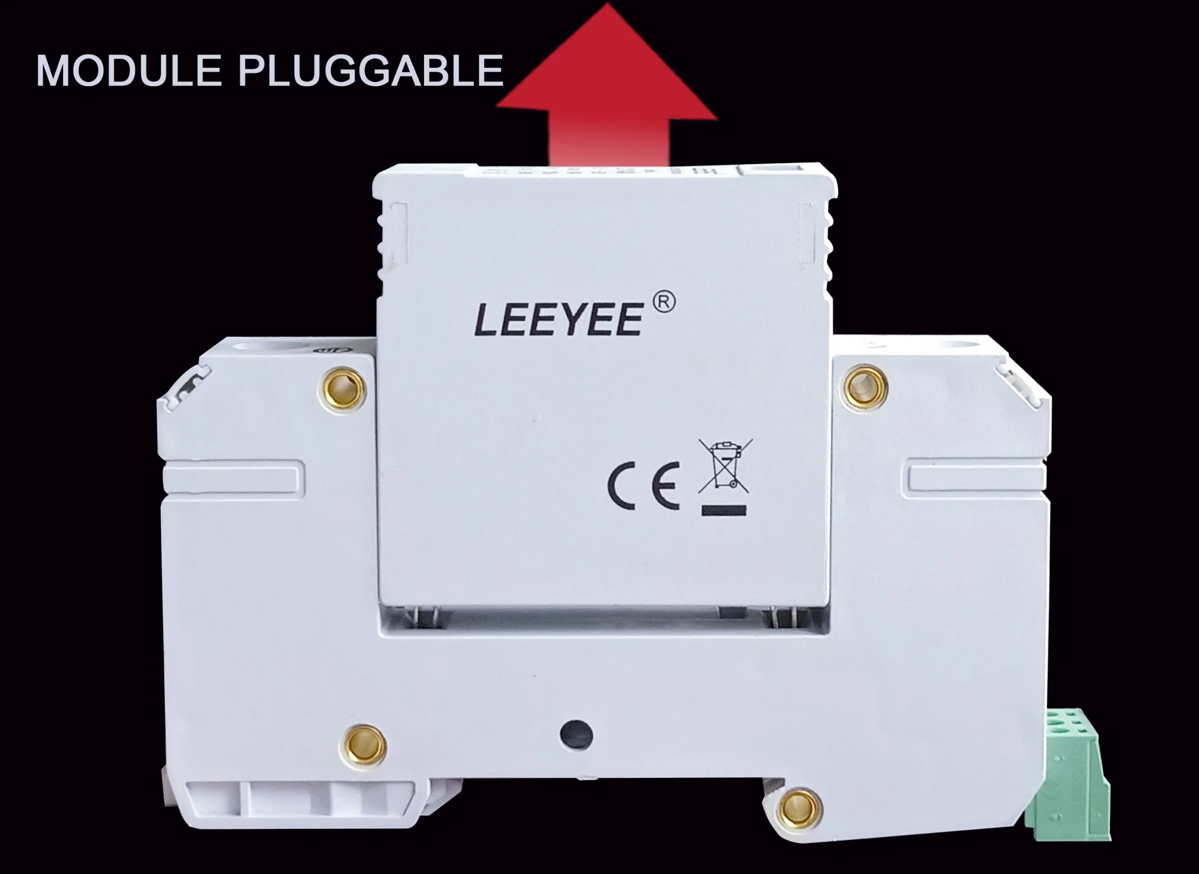 LY1-D20 20kA 4p 385v AC dispositivo de protección contra transitorios de trueno SPD