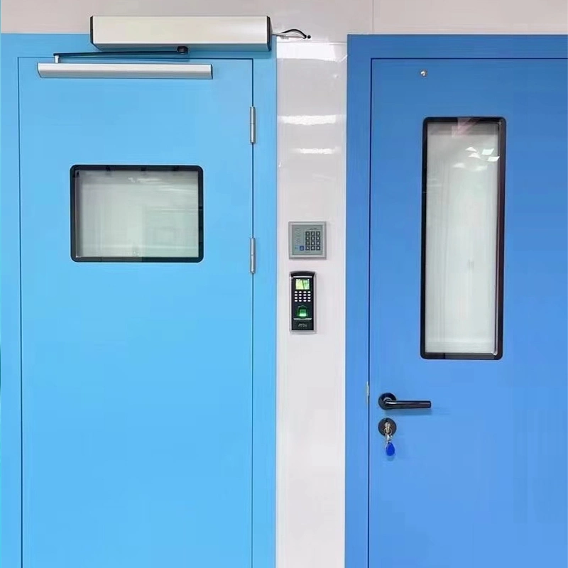 Designs Modern Interior Hospital School Clean Room Glass Steel Door Exterior Garage Fire Rated Security Doors