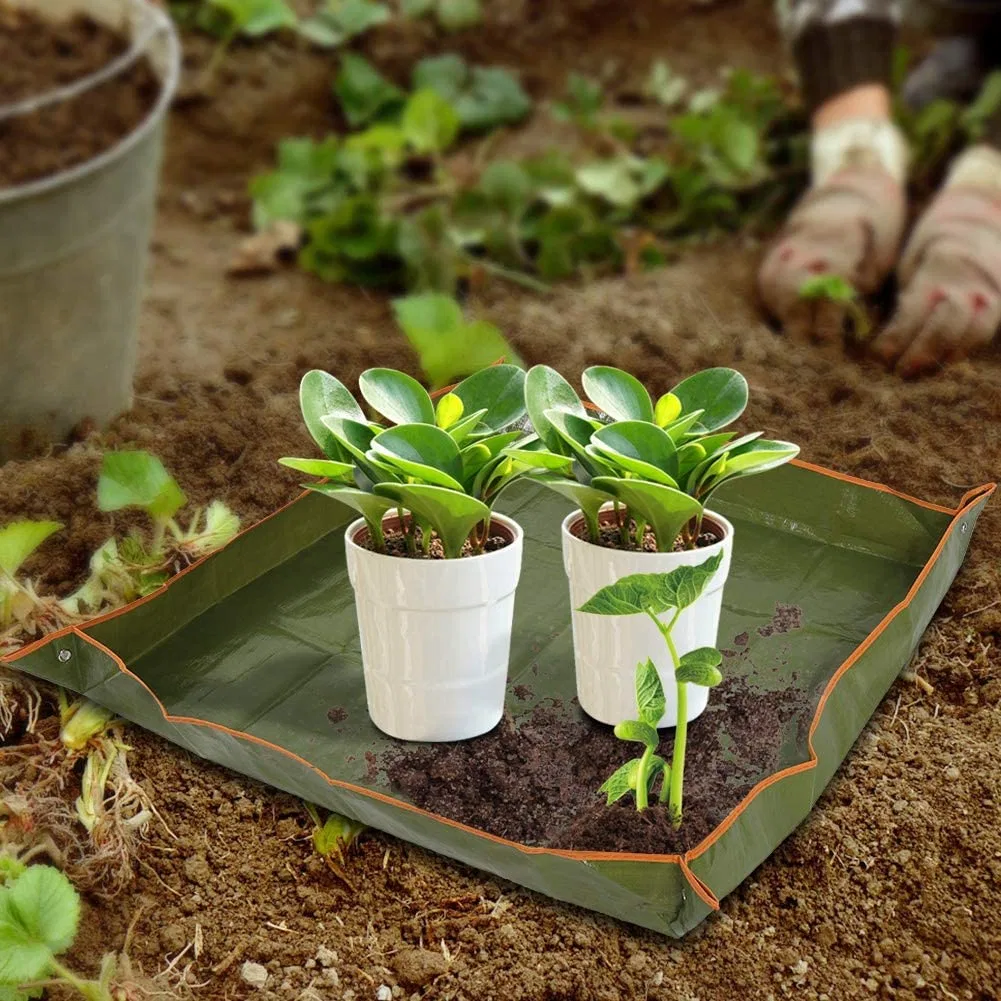 Planta Repotting Mateo, una gran alfombra de la Jardinería plegable