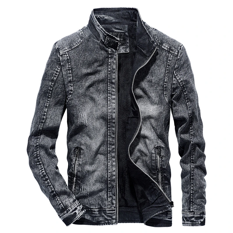 Men's New Retro Jacket Casual Slim Fashion Denim Jacket