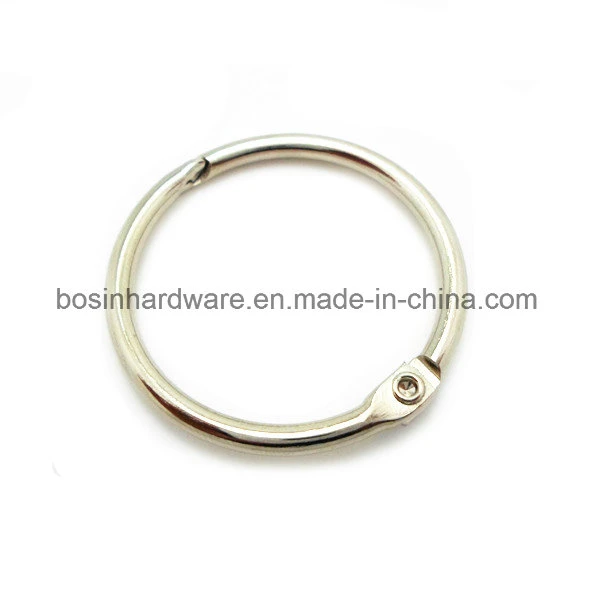 Metal Hinged Snap Ring for Keychain