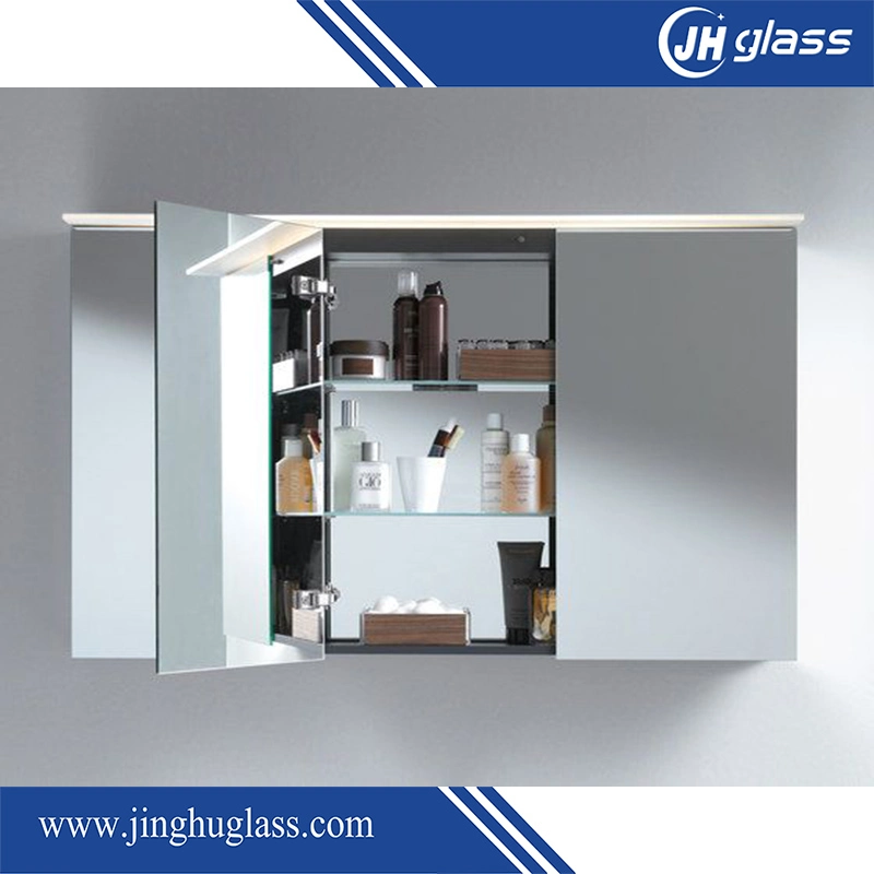 Wholesale/Supplier Price Aluminum MDF Material LED Mirror Bathroom Vanity Lighted Cabinet Sanitary Ware Furniture