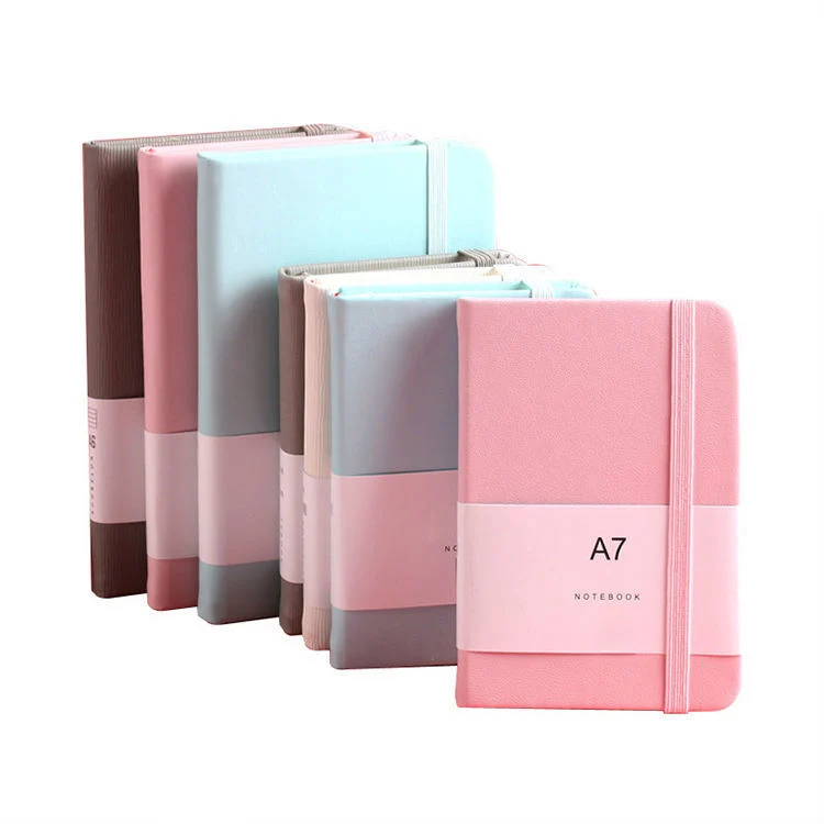 A6/A7 Portable Pocket Mini Customized Notebook Hand Ledger Diary Book