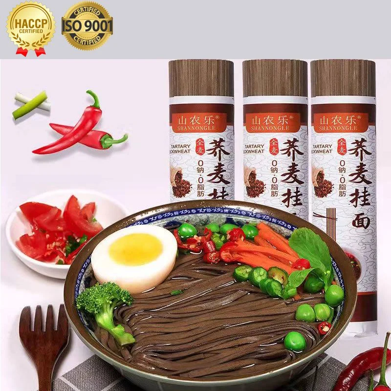 Organic Dried Buckeheat Weight Loss Soba Spaghetti Noodles with High Protein Gluten Free Instant Potato Udon Noodles Ramen Wheat Core Konjac Vegetable Noodles