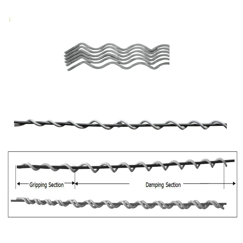 Hight Quality PVC Spiral Vibration Damper Absorber for ADSS Cable