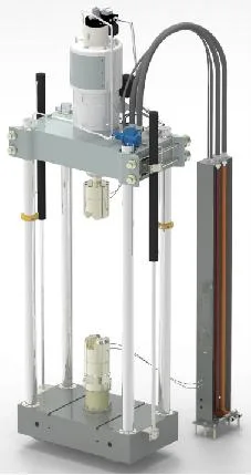 Sdz0050 máquina de pruebas de servodinámica electrohidráulica (fatiga) para alta temperatura Aleación de aviación