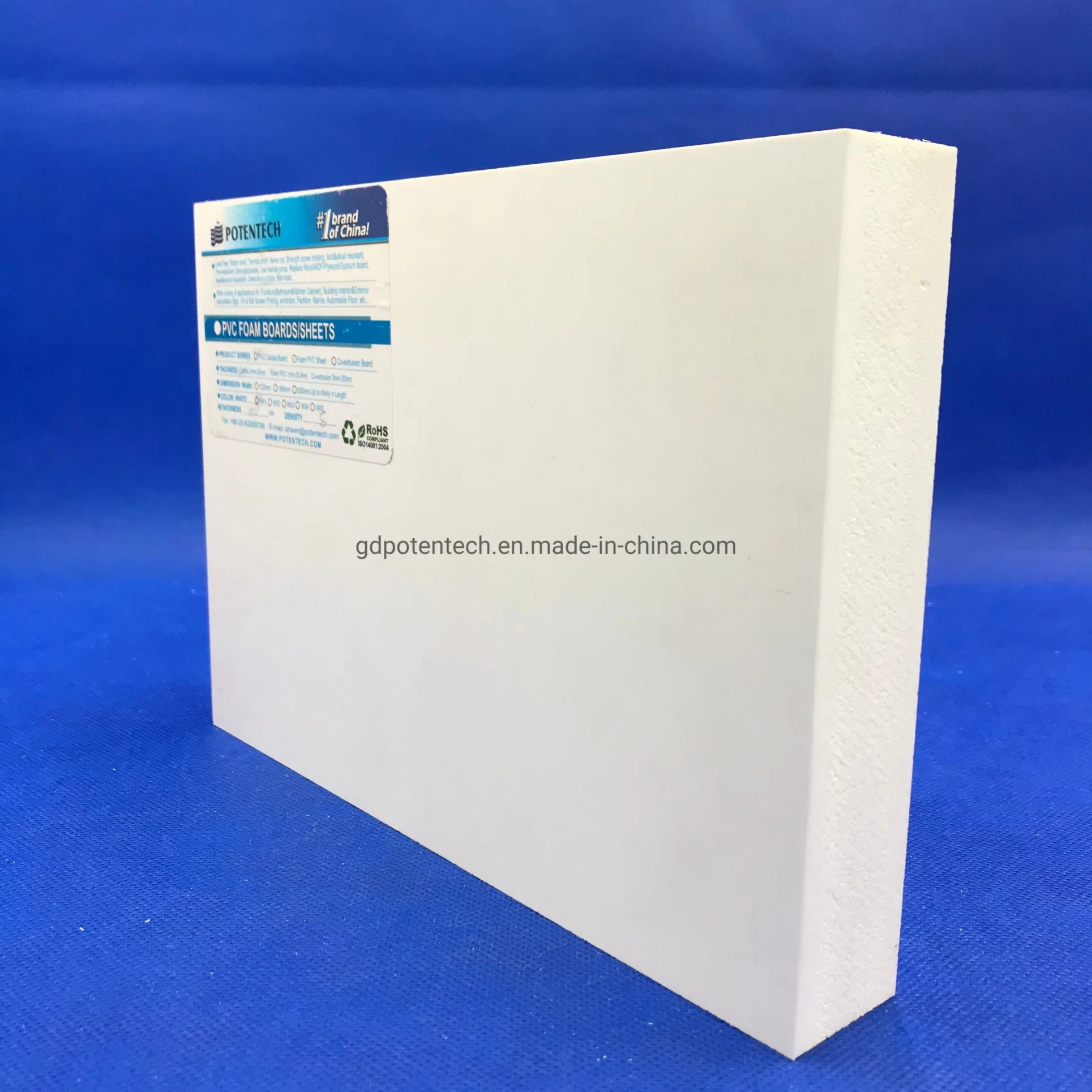 1220*2440 Expanded PVC Sheet Lightweight Rigid Foam Board