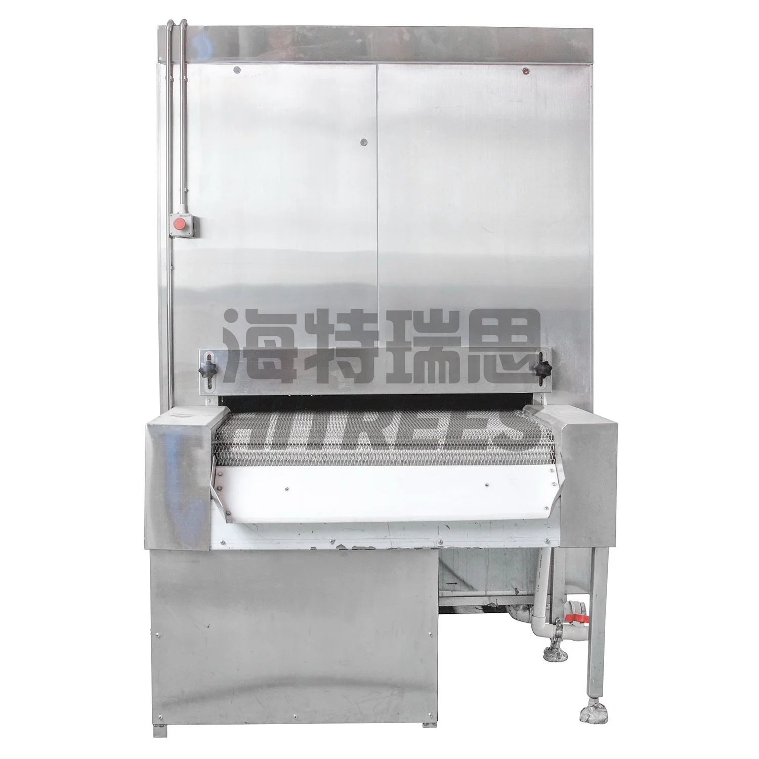 Hitrees Directly Supply Belt Individual Quick Freezing Machine Tunnel IQF Freezer Fluidized Tunnel Blast Freezer for Fruits Vegetables Seafood Shrimp Fish