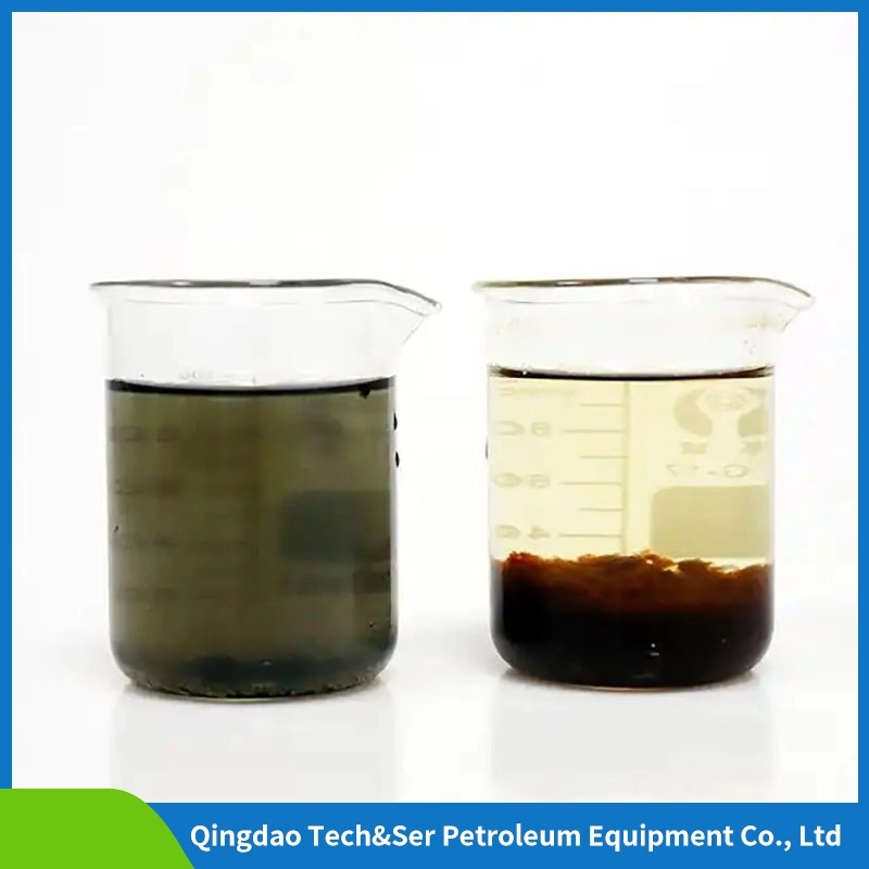 Demulsifier químico químicos orgánicos Desmulsifier de aceite agua residual Desmulsifier químicos Producto para Refinación de aceite y separación de aceite de agua