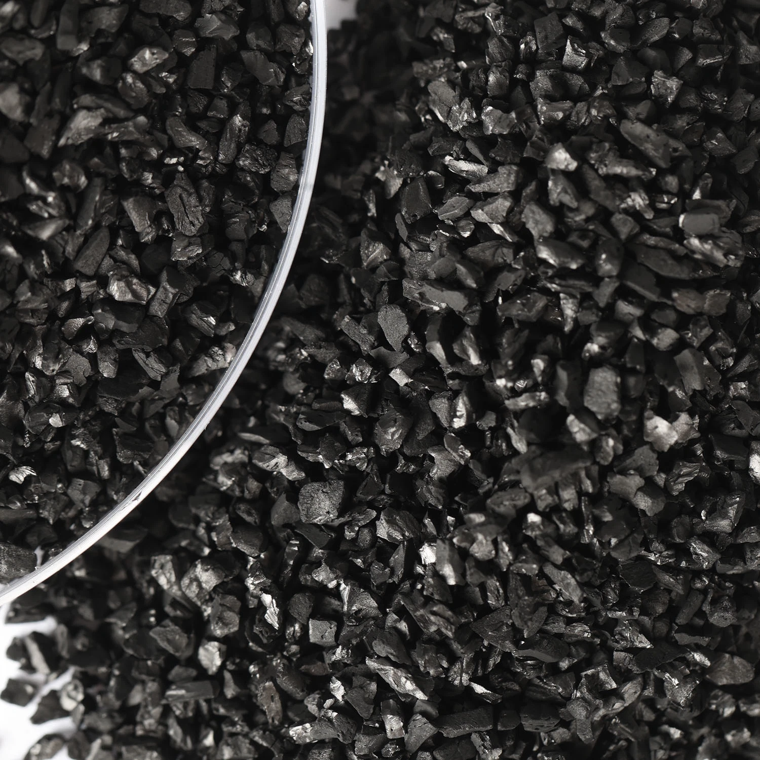 10 Percent Moisture Content Black Coconut Shell Granular Activated Carbon Mainly Used in Pou Water Treatment