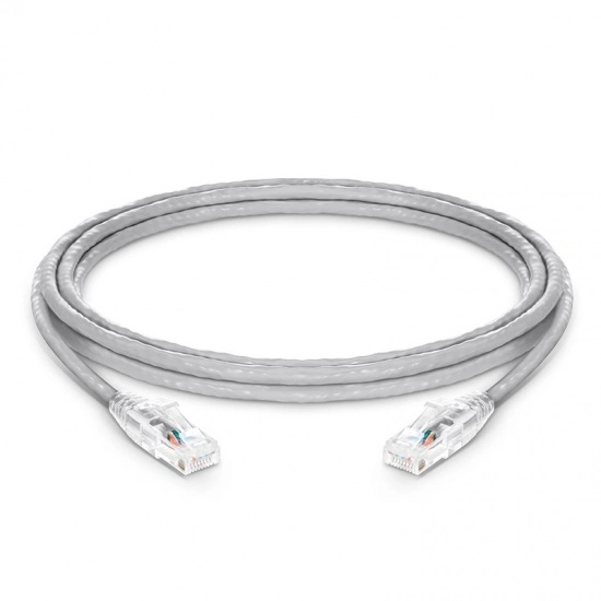 Factory Price 5m UTP Cat5e Patch Cord Ethernet Cable, Gray