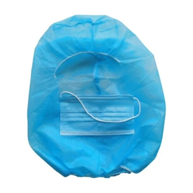 Disposable PP Non-Woven Medical Cap Astro Cap with Face Mask