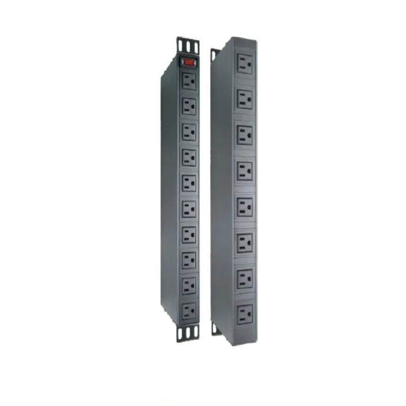 High quality/High cost performance USA 19" Rack PDU with or Without Protection Module Optional