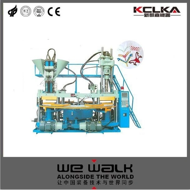 New Brand Three-Colored Plastic Injection Molding Machine