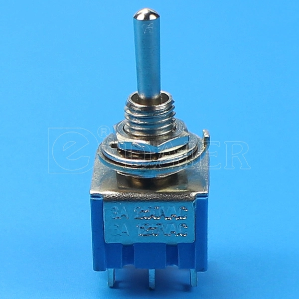 6mm Dpdt 3-Way on off on 6 Pin Toggle Switch