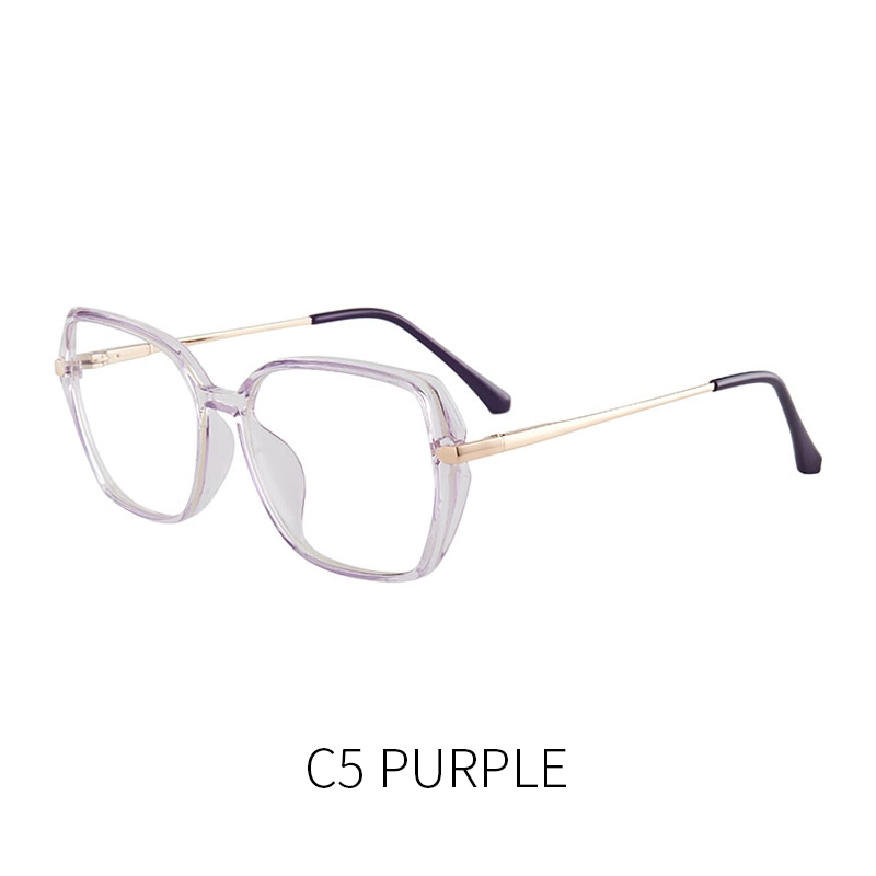 Top Quality Unisex Optical Frame Square Tr90 Eyeglasses Anti-Blue Light Glass Customised Logo