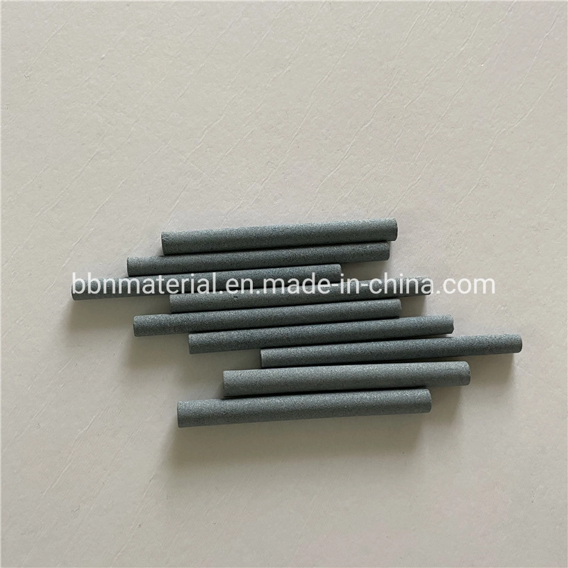 Customized Porosity Adjustable Porous Black Grey Silicon Carbide Ceramic Rod Sic Stick for Industry Use